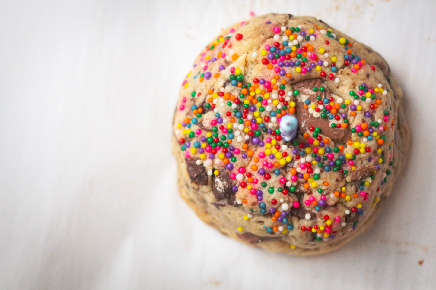 Birthday Chocolate Chunk Cookie - Just A Cookie Co